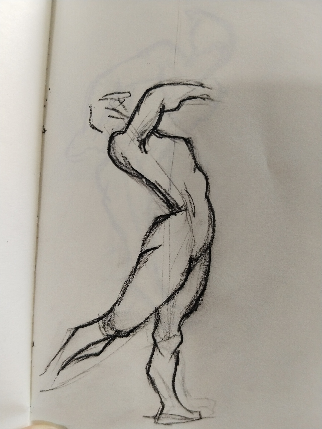 日常练习,练伯里曼的一个动作