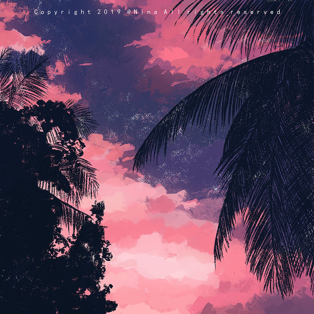 日暮時分（圖ZMTUwMTYwMzIw） - 藝術插畫 - 站酷設計師Joynii原創(chuàng)素材 - 站酷ZCOOL