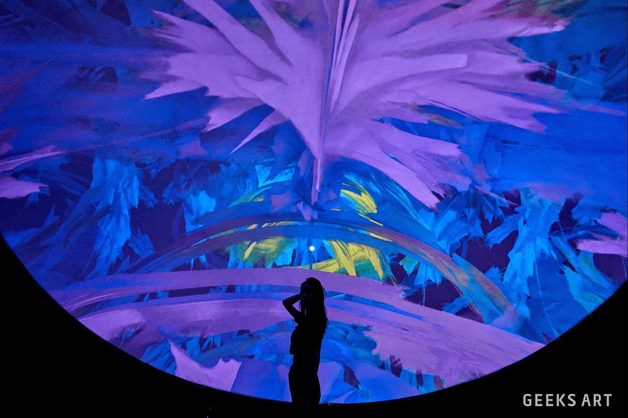 数字艺术装置:「宇宙之瞳 Psychedelic Temple」