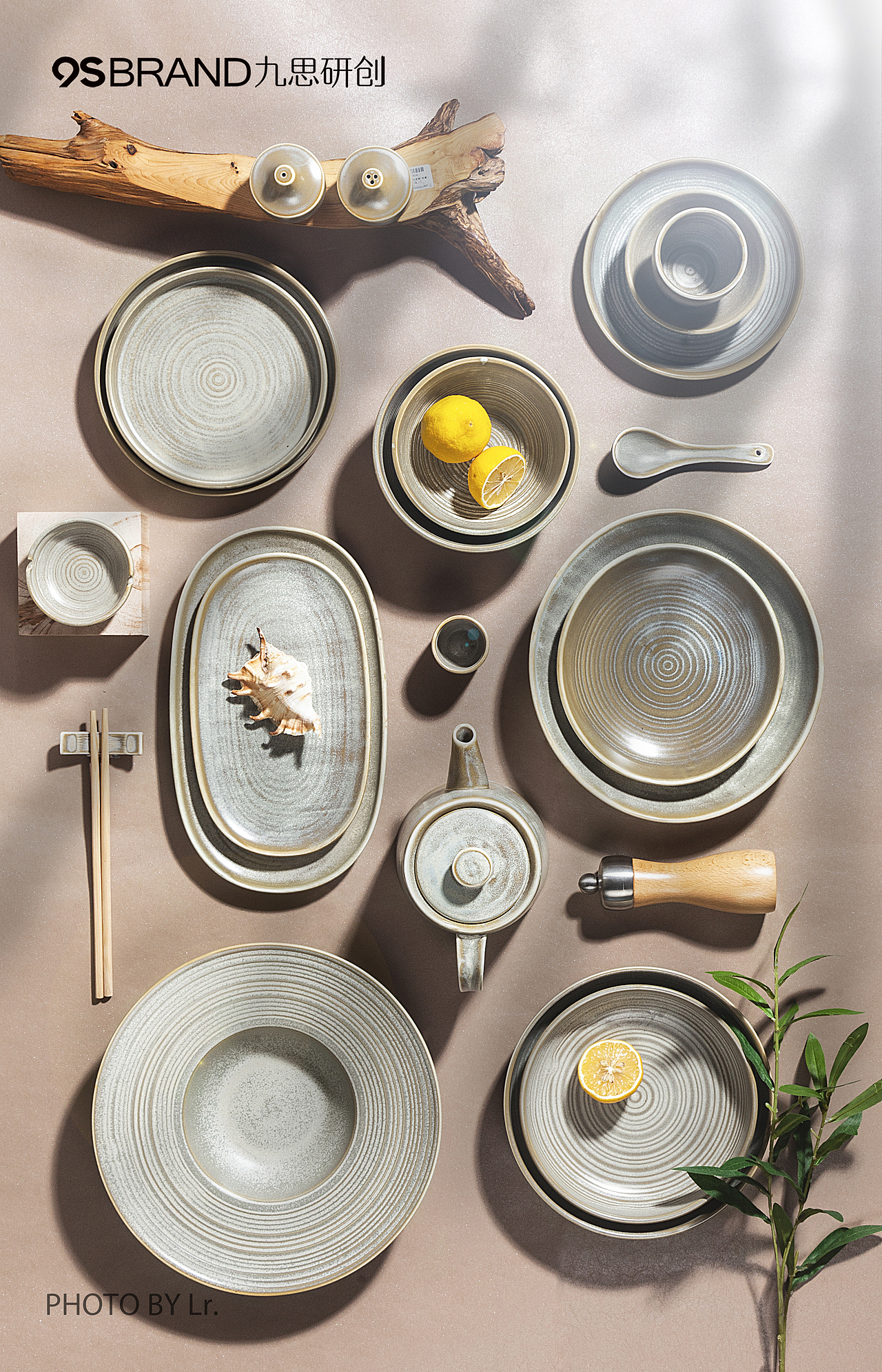 餐具「简朴、光影」（图ZMjQ2OTM3NTky） - 产品摄影 - 站酷设计师希自Lr原创素材 - 站酷ZCOOL