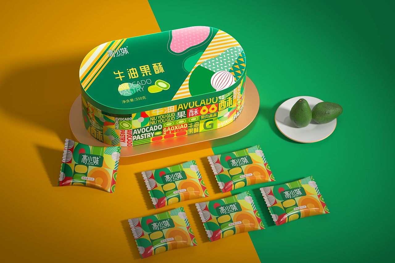广州巨灵:高小妹月饼礼盒包装设计