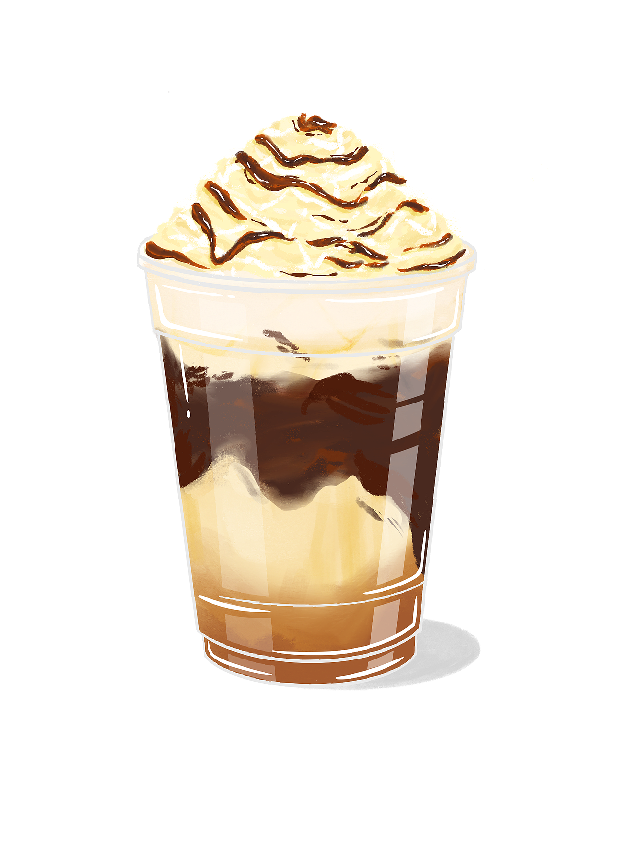 奶茶插画 奶芙系列