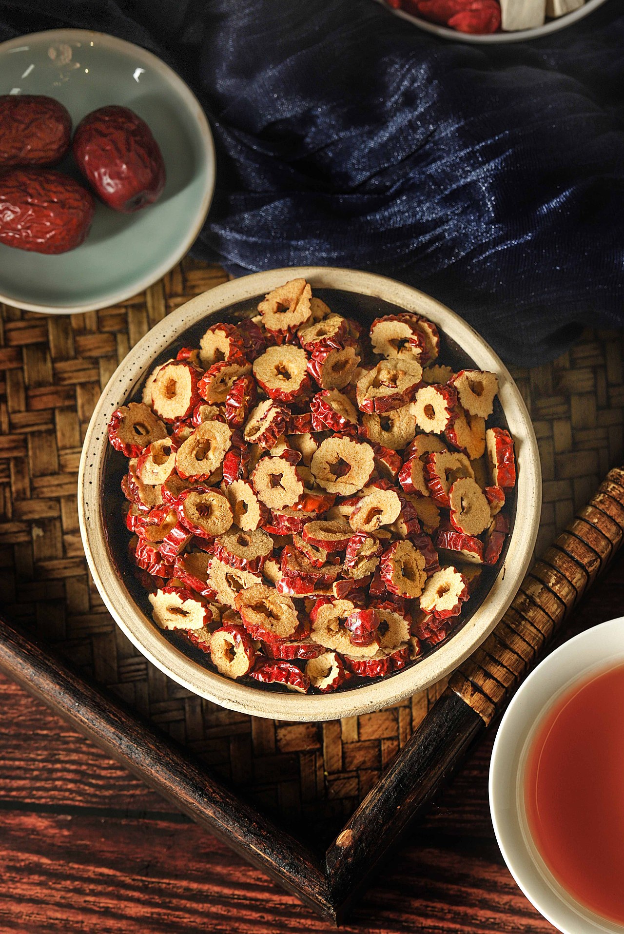 养生茶摄影 | 百合枣仁茶