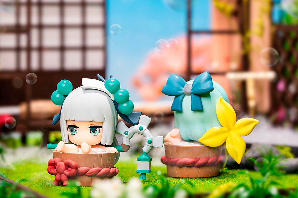 【百鬼幼儿园】温泉系列 q版手办