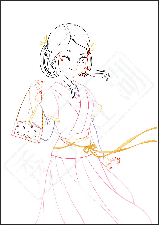 清明郊游乐（图ZMjQ5MTQ0MTQw） - 商业插画 - 站酷设计师秀手江湖原创素材 - 站酷ZCOOL