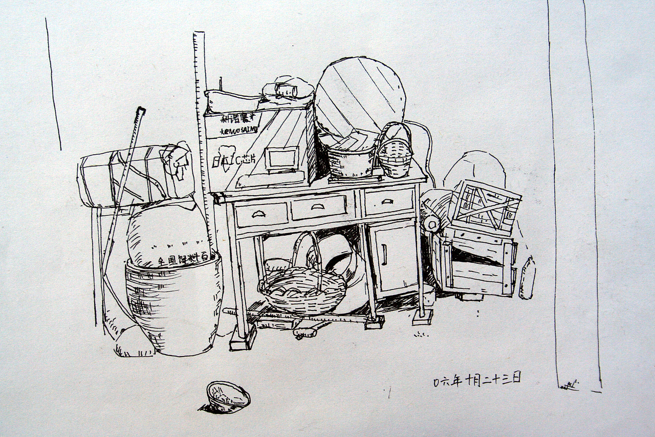 06年丹东凤城东汤写生——速写（图ZMjIwODk2MzI=） - 创作习作 - 站酷设计师Nancy0755原创素材 - 站酷ZCOOL