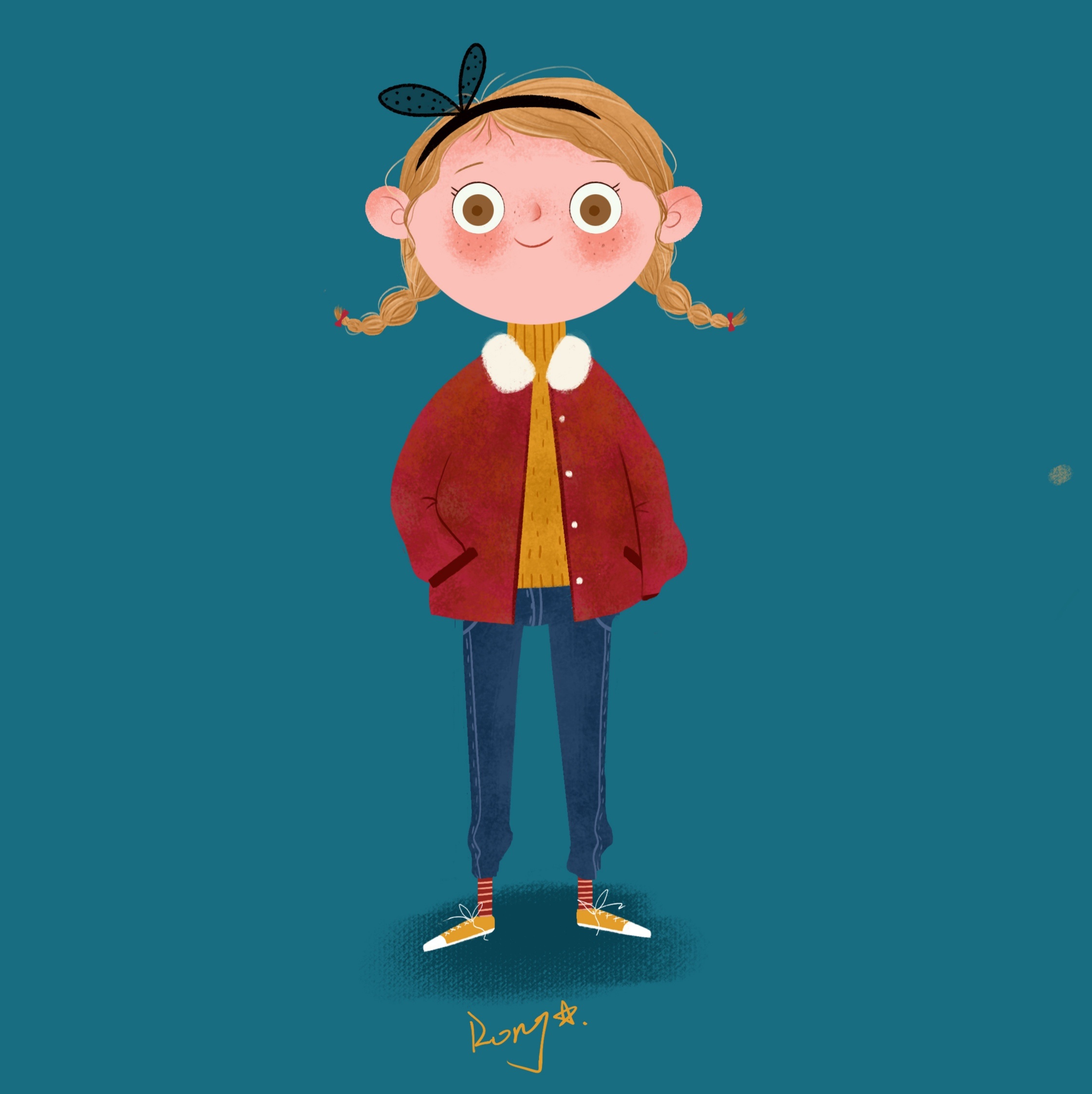 儿童插画|插画|儿童插画|酸酸柠檬茶 - 临摹作品 - 站酷 (zcool)