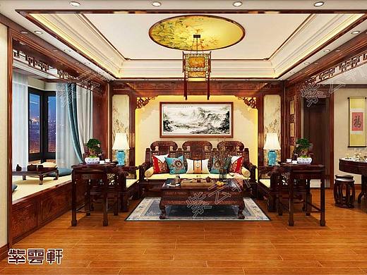 古韵古香现代中式四合院设计效果图欣赏