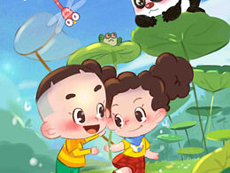 立夏海报设计