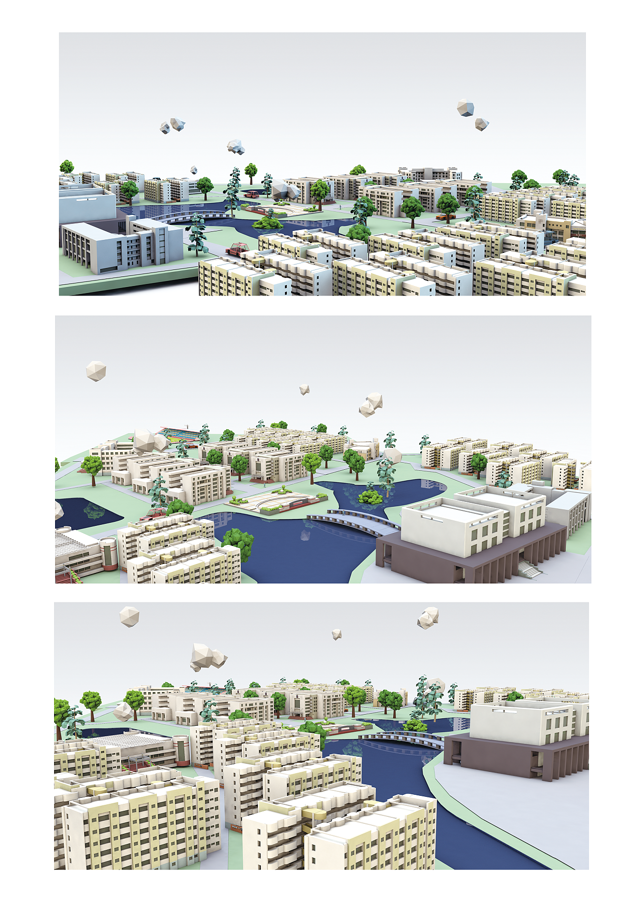 学校地图建模