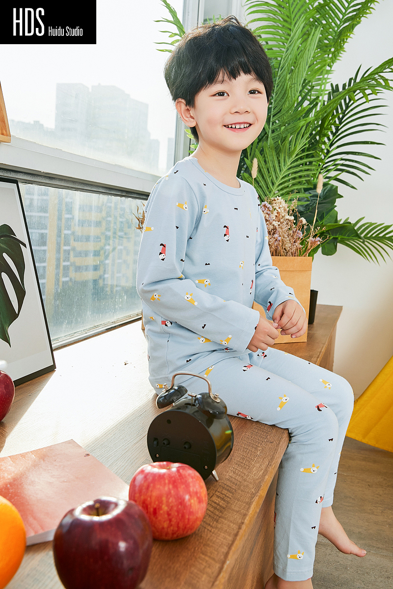 儿童家居服小童模拍摄