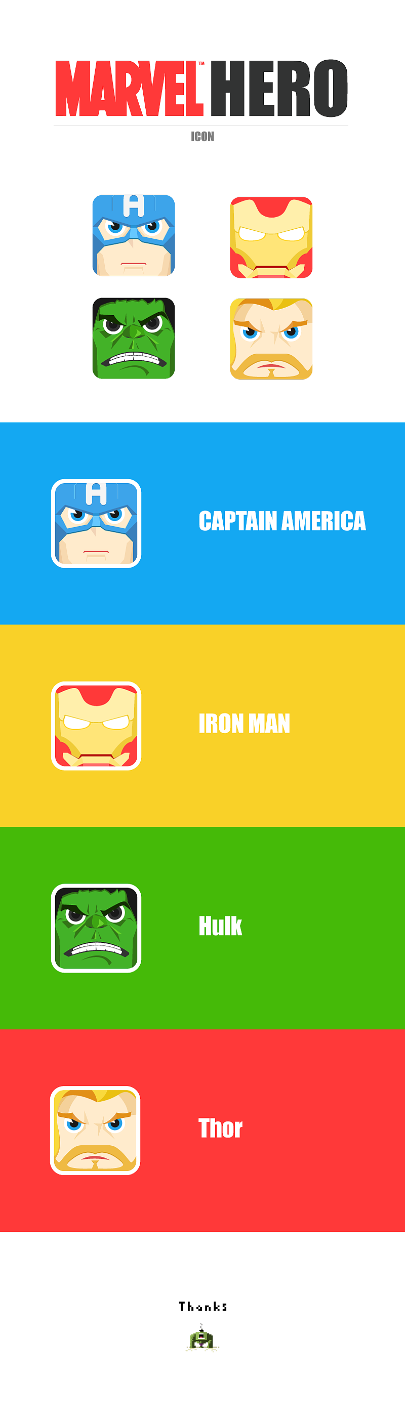 ICON_Marvel（图ZNTY1Mjk0OTI=） - 图标 - 站酷设计师巴比的大树原创素材 - 站酷ZCOOL