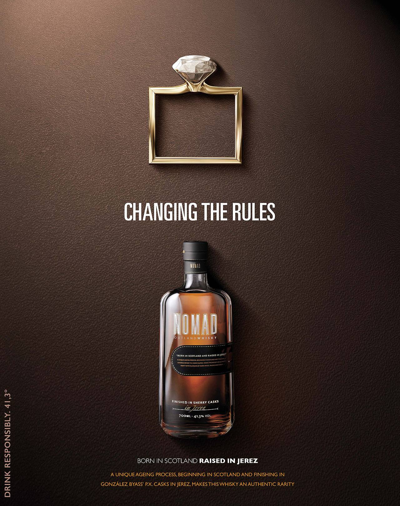 诺曼威士忌海报