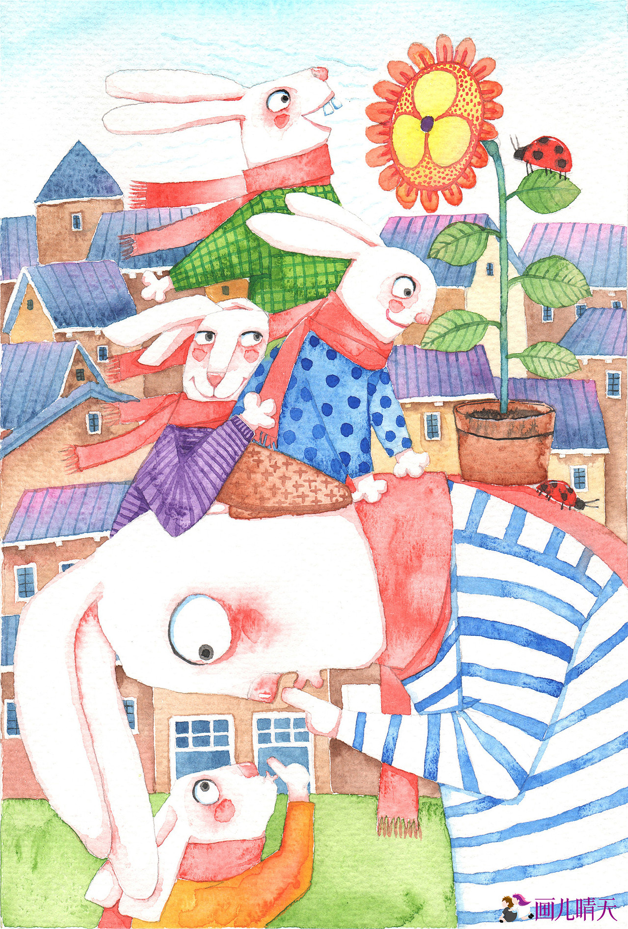 21副动物水彩插画（图ZMTA5OTgzODI4） - 儿童插画 - 站酷设计师画儿晴天原创素材 - 站酷ZCOOL