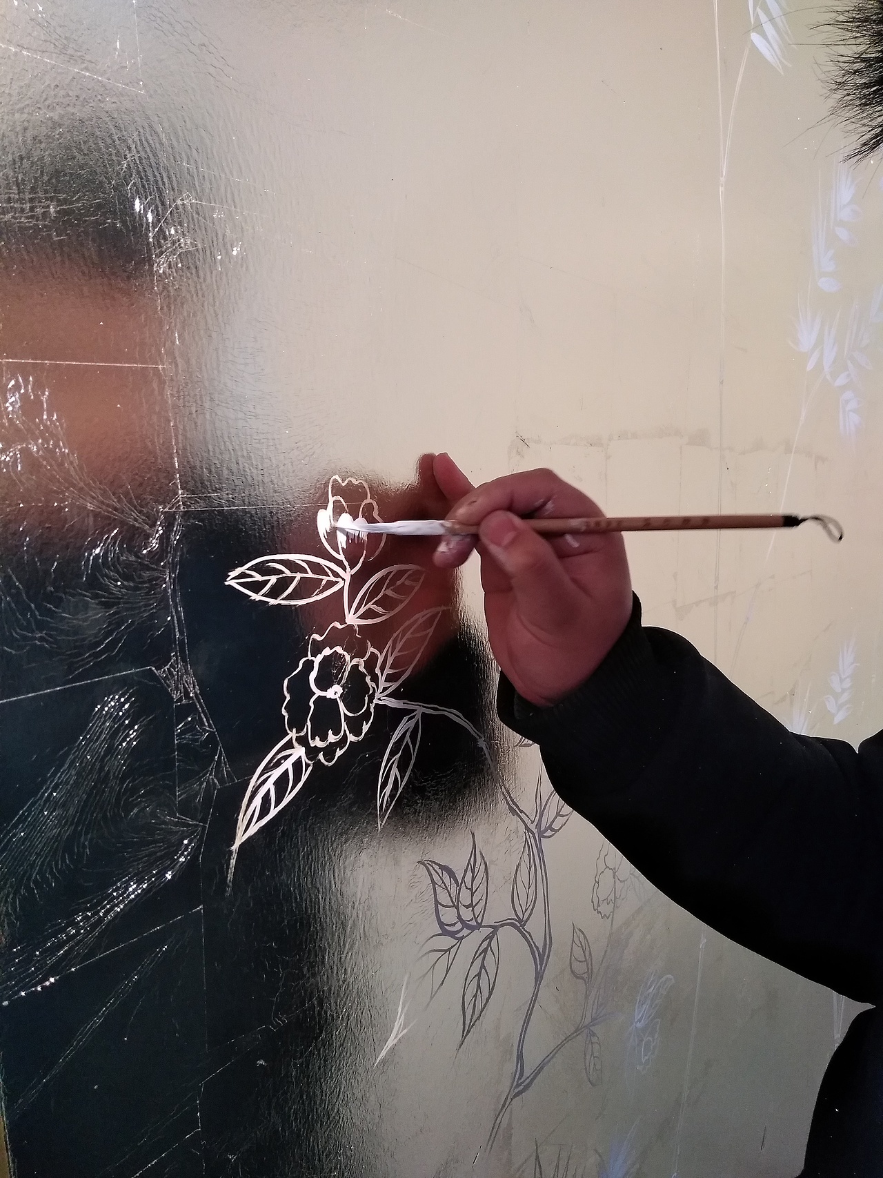 金箔手绘国画工笔花鸟（图ZMTAzMDU2MzY4） - 绘画 - 站酷设计师小象艺术工作室原创素材 - 站酷ZCOOL