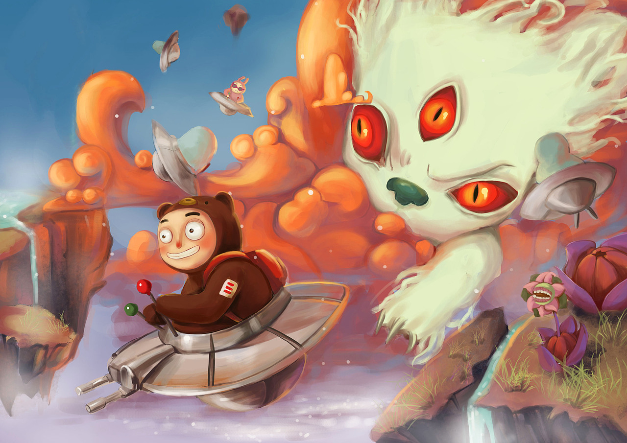 奇幻乐园（图ZMjUxMzgxNjA=） - 儿童插画 - 站酷设计师Anne_Y原创素材 - 站酷ZCOOL