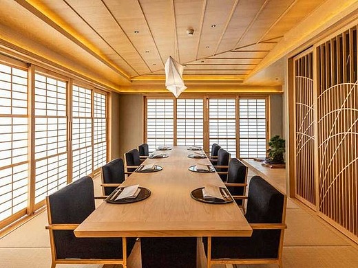 日式餐厅装修公司—郑州日本料理店设计案例效果图赏析