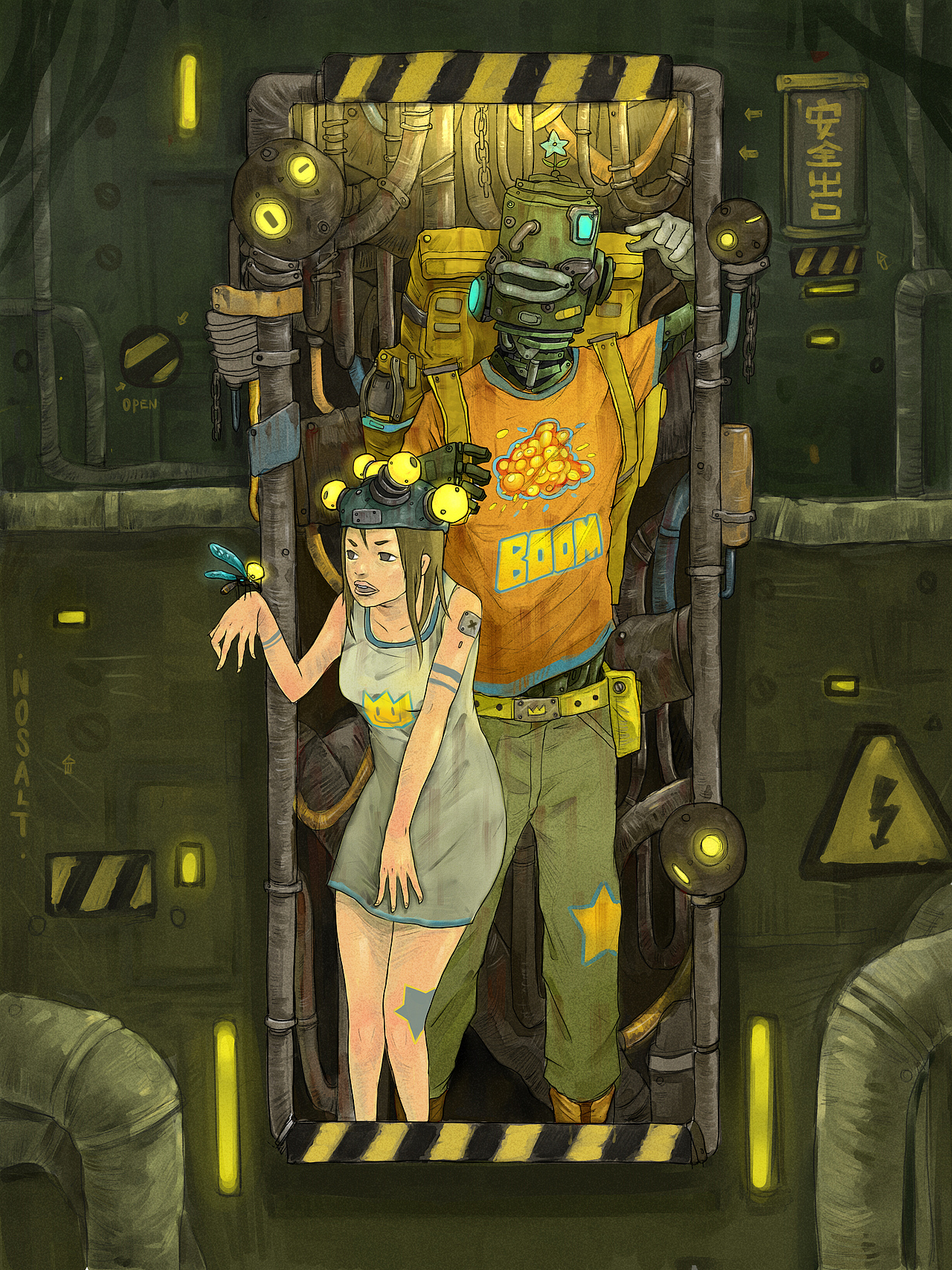 插画~（图ZMzgxNDQzODA=） - 商业插画 - 站酷设计师NOSALT原创素材 - 站酷ZCOOL