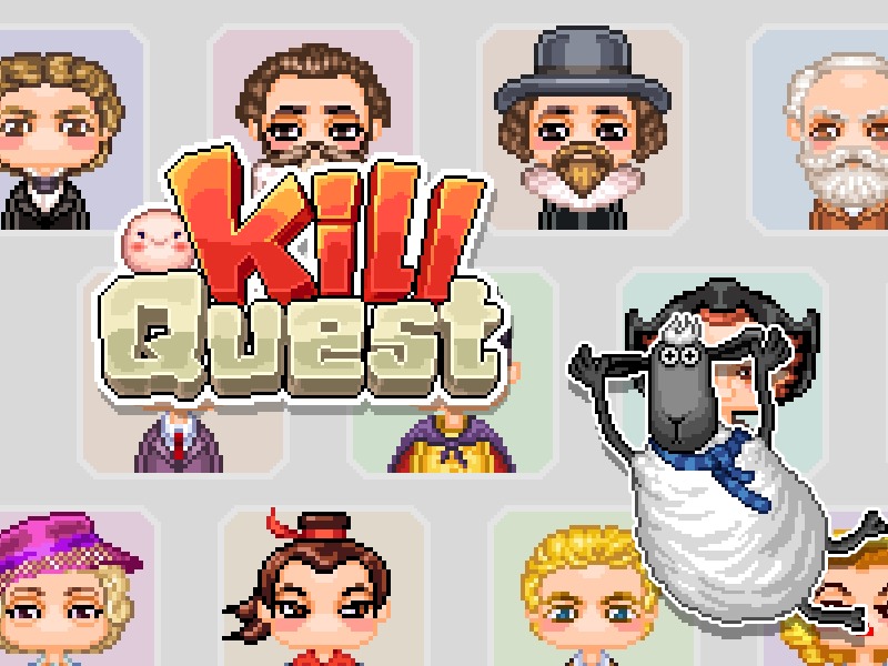 【像素画】《Kill Quest》顾问百人