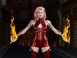 練習(xí)圖x戰(zhàn)警鳳凰女