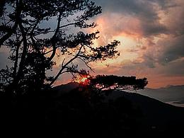 夕阳西下