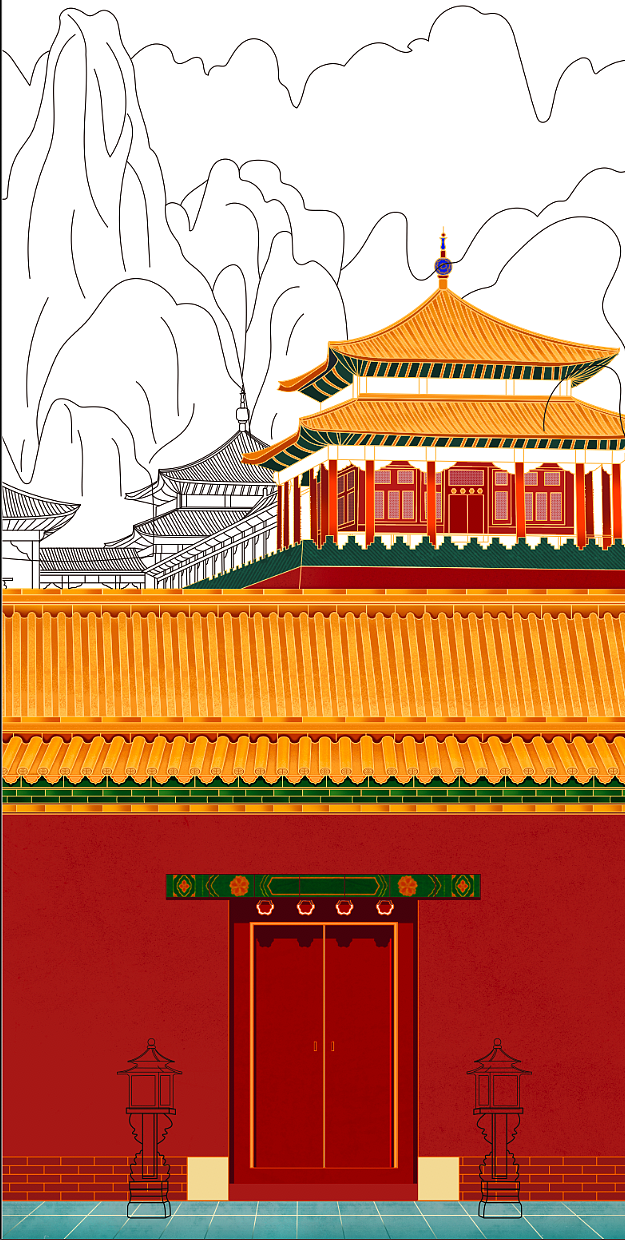 城墙国风