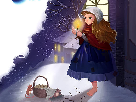 卖火柴的小女孩
