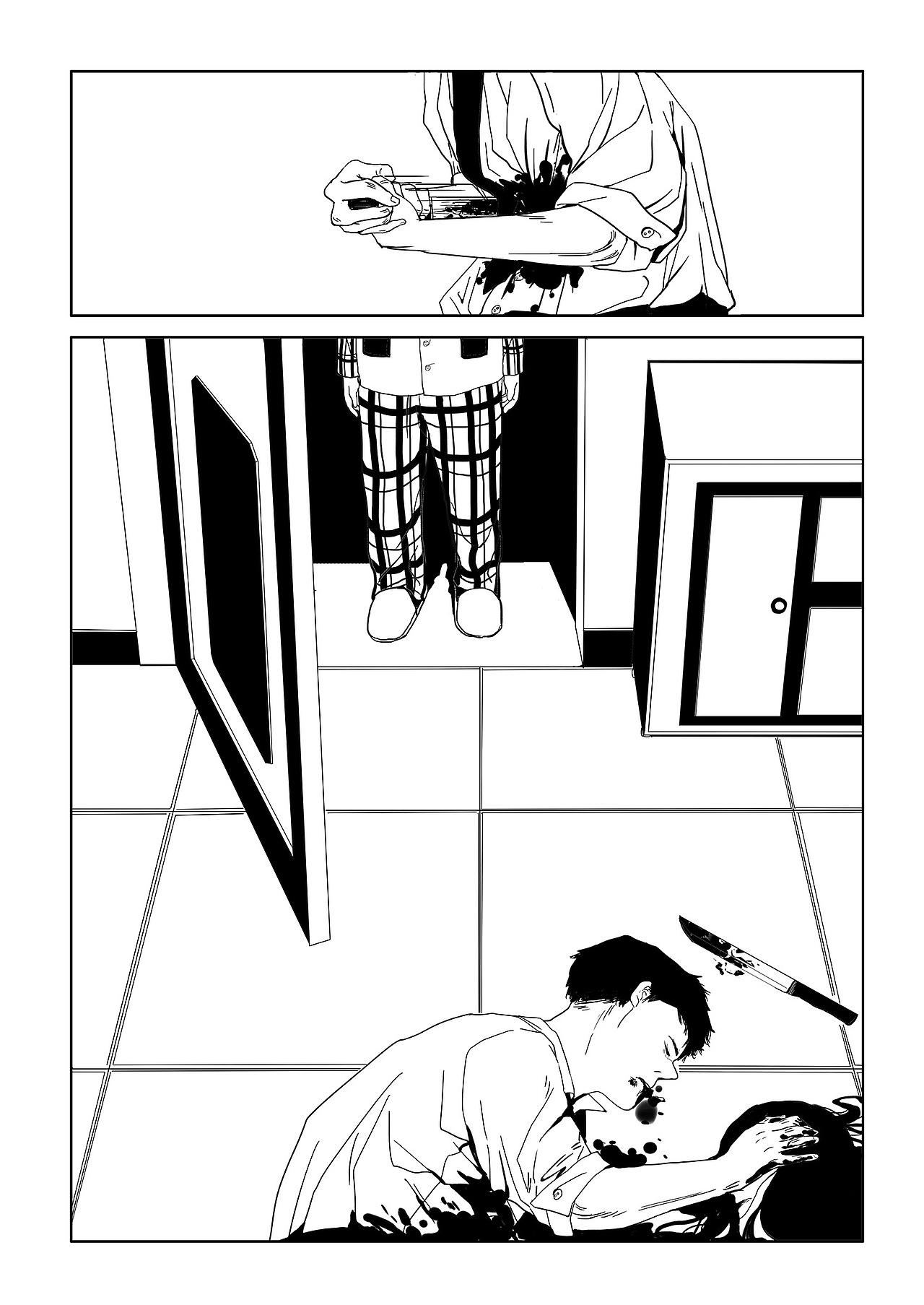 【原创漫画】《化兽》+《驱魔人》（图ZMjAwNjQ2MzE2） - 短篇/格漫 - 站酷设计师TAZI黄衣大食原创素材 - 站酷ZCOOL