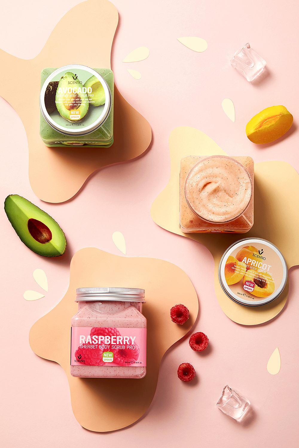 BEAUTY BUFFET-水果磨砂膏系列（图ZMjE1NTUxNDIw） - 包装 - 站酷设计师弱弱的设计师原创素材 - 站酷ZCOOL