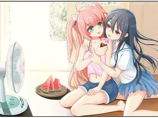 《暑い》-你靠得太近了~（个人主页-ZMzgwNDg0NDA=） - 创作习作 - 站酷设计师食梦小妖原创素材 - 站酷ZCOOL