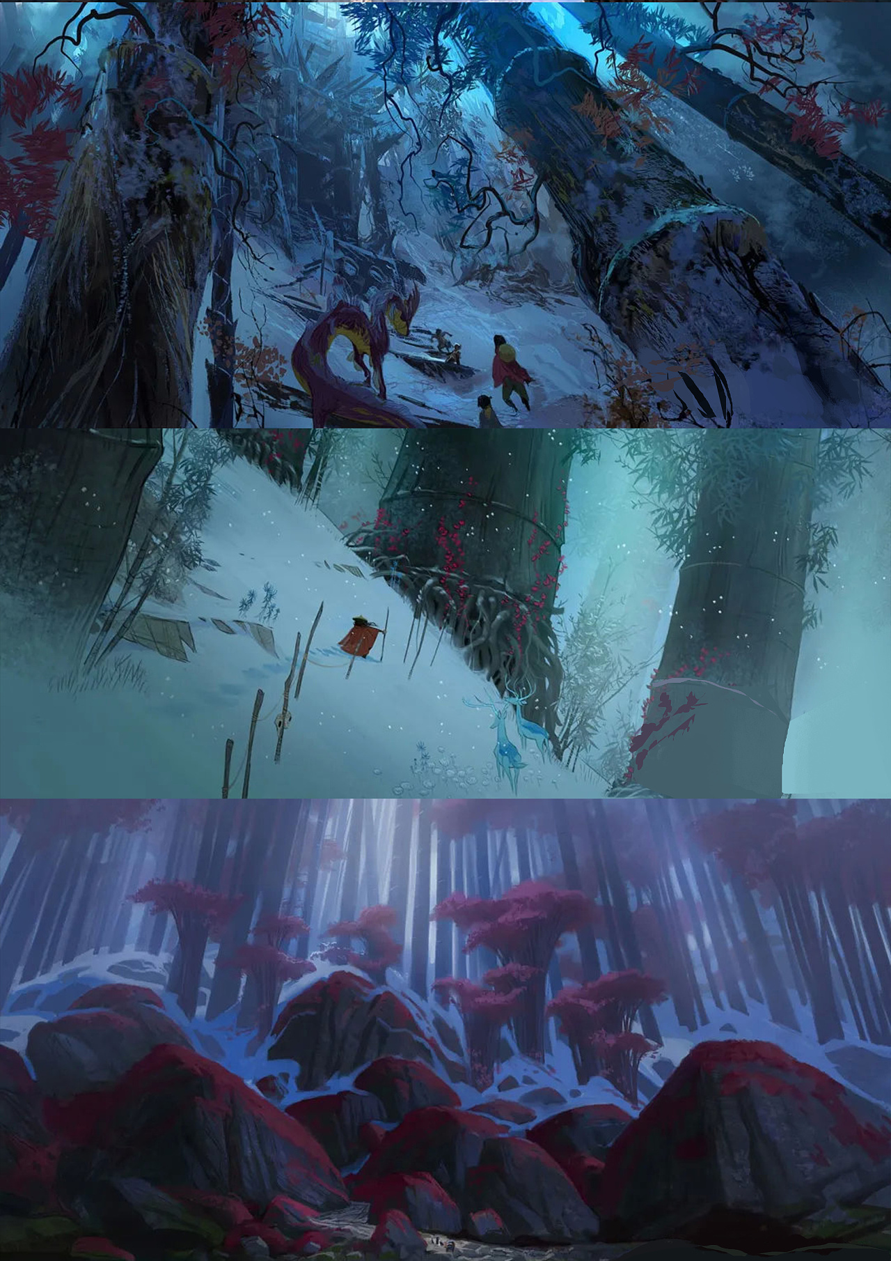 寻龙传说海报及概念设定