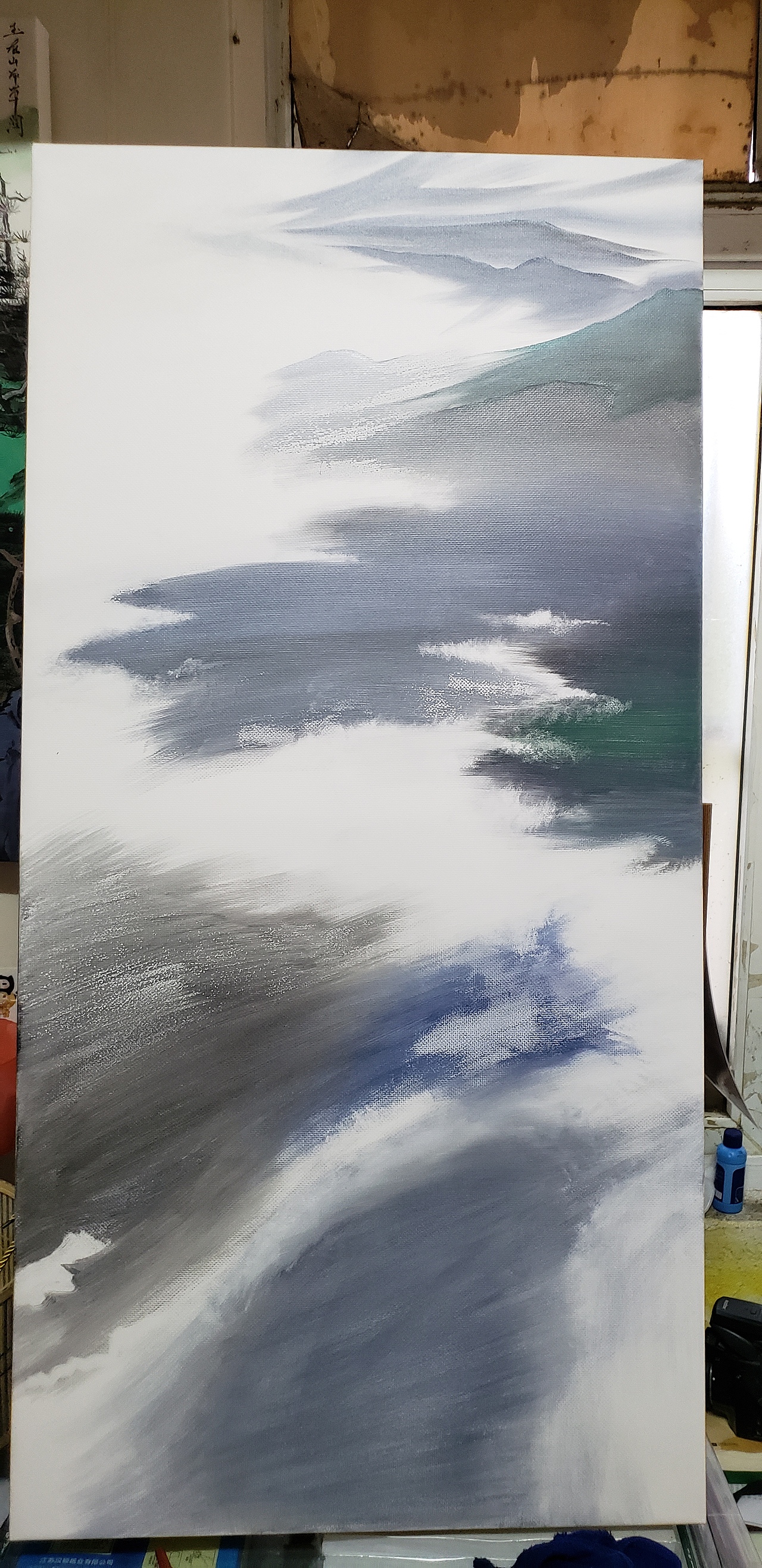 天接云涛连晓雾