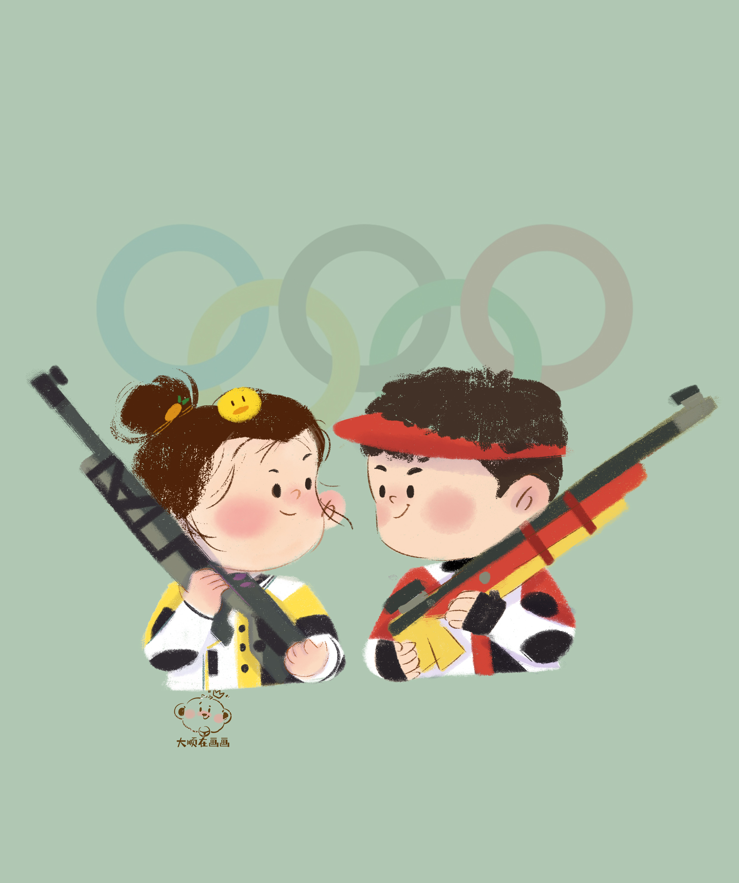 奥运会运动会项目|插画|商业插画|乔菲FeifeiQiao - 原创作品 - 站酷 (ZCOOL)