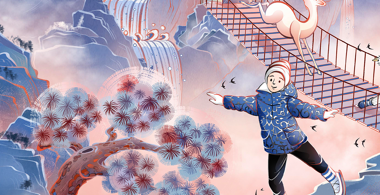 中南置地｜二十四节气（冬季）（图ZMjg1OTI1MzI4） - 商业插画 - 站酷设计师插画师远妄原创素材 - 站酷ZCOOL