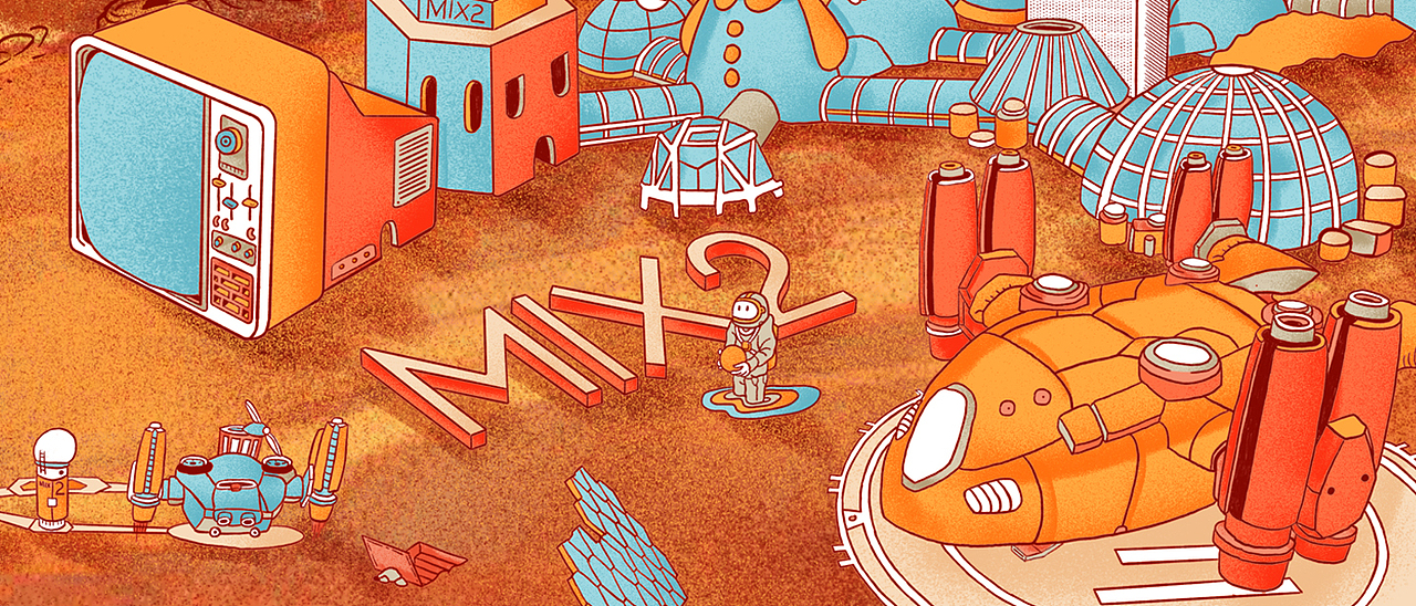 小米MIX2星球基地（图ZMTAwOTU1MTQw） - 海报 - 站酷设计师陈晓恒EricStudio原创素材 - 站酷ZCOOL