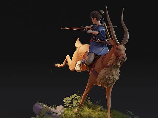 幽灵公主 阿席达卡 动作C