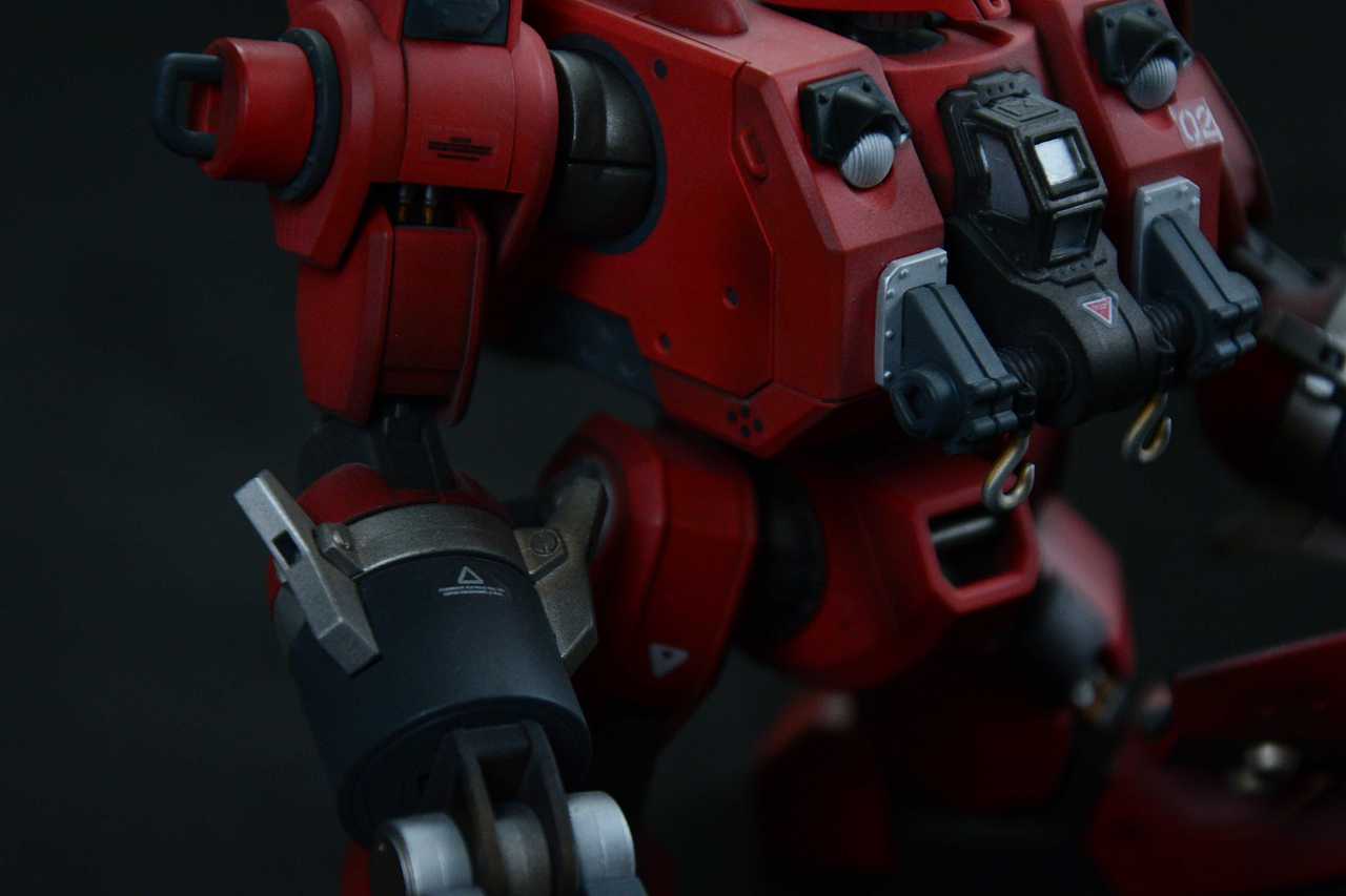 【高达模型】工业涂装试手 —— HG机动工兵&作业地台