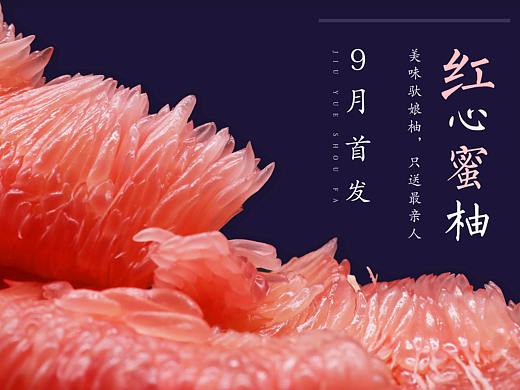 红心蜜柚海报