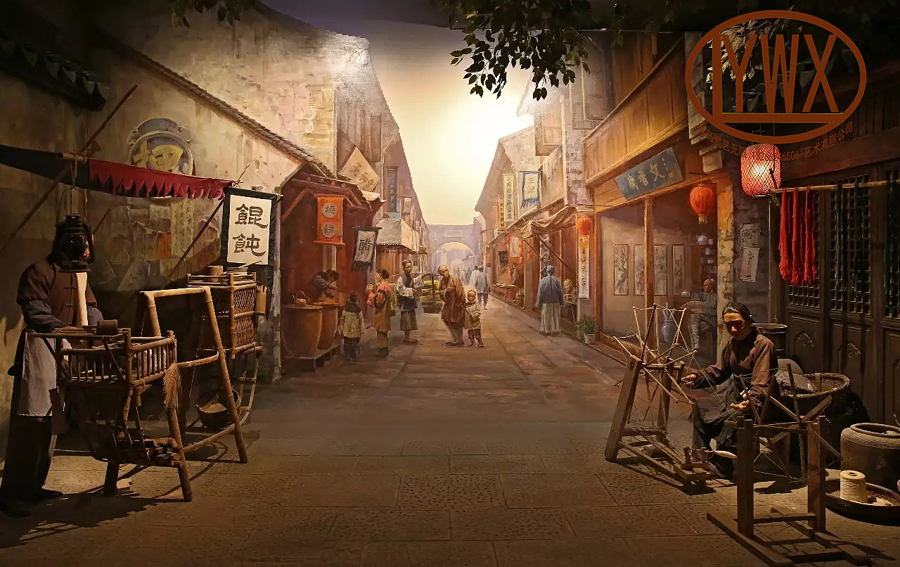 连城博物馆场景制作|插画|新锐潮流插画|鹿艺无限造景团队 - 原创作品