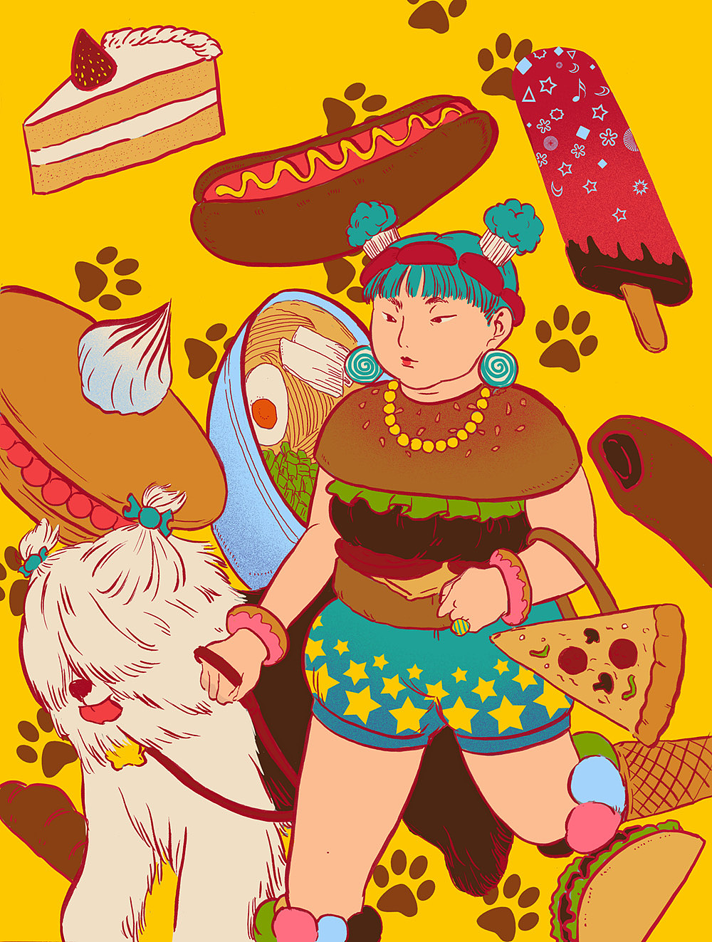 Weirdo Fashion Show（图ZMTE4MjY4ODUy） - 商业插画 - 站酷设计师YUCHENNN原创素材 - 站酷ZCOOL