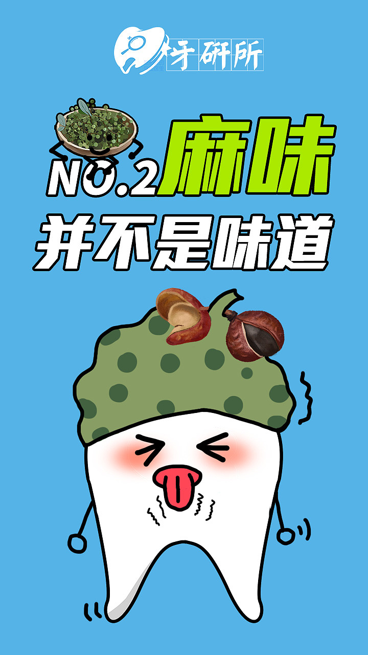 口腔冷知识视频封面制作（图ZMjA2Nzk4MDQ4） - 海报 - 站酷设计师脆莓Brickleberry原创素材 - 站酷ZCOOL