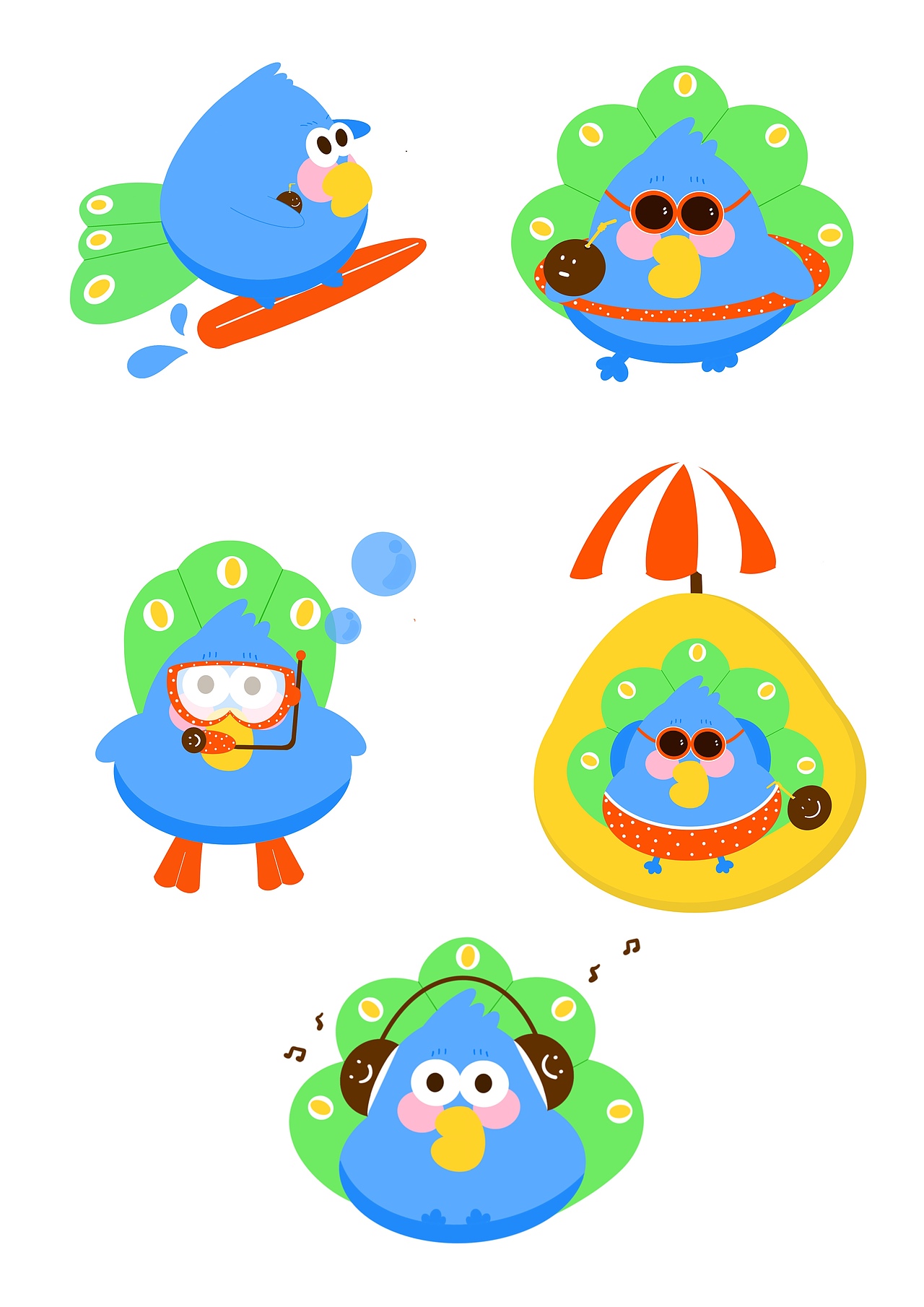 “椰树林”海南水果品牌及包装设计