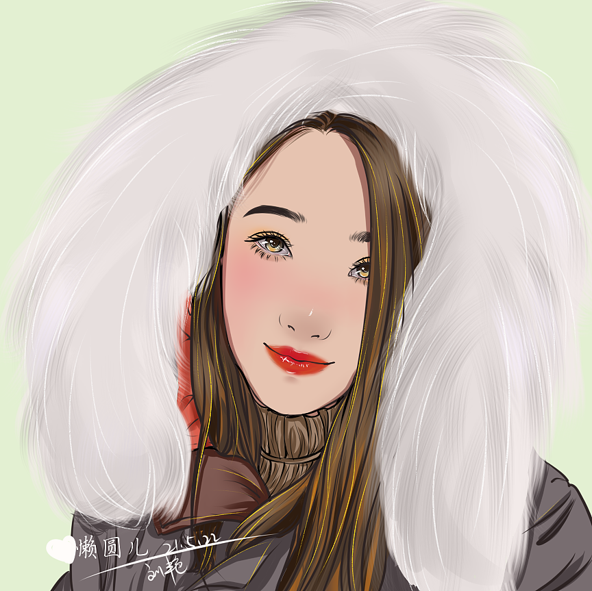 手绘头像