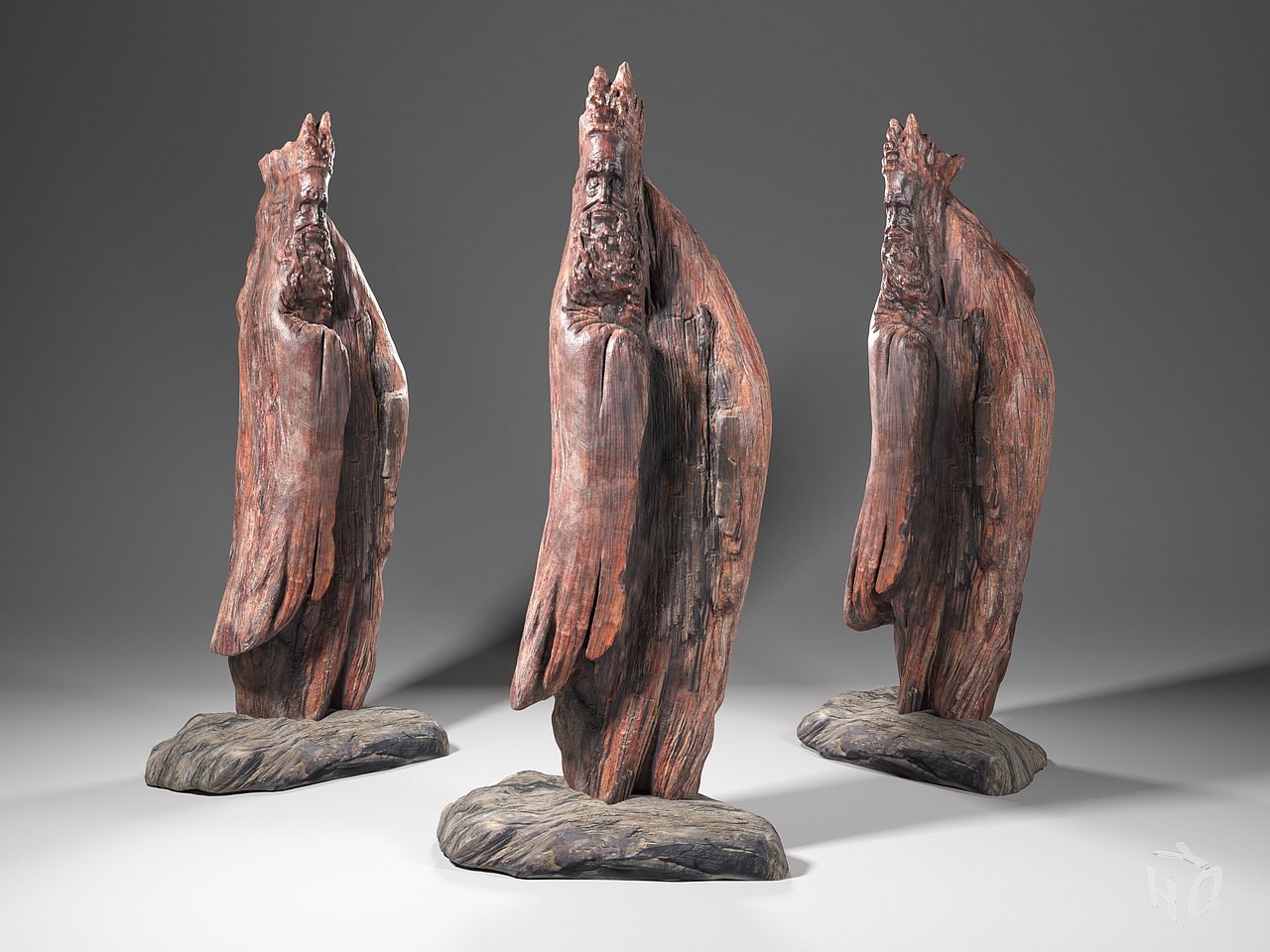 木雕（圖ZMTA3OTYwMTA4） - 其他三維 - 站酷設(shè)計師青稞配上酥油茶原創(chuàng)素材 - 站酷ZCOOL