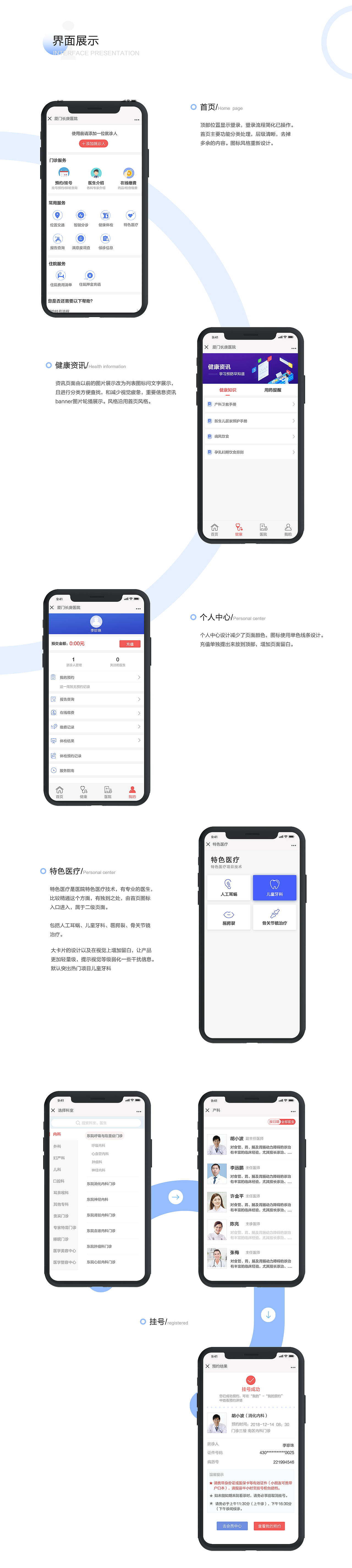 医疗项目改版（图ZMTQ5OTk4OTYw） - APP界面 - 站酷设计师言小青原创素材 - 站酷ZCOOL