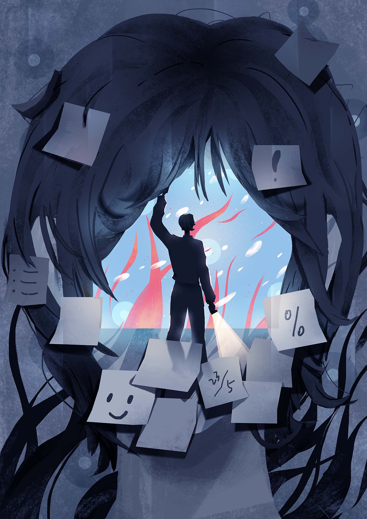 GEMINI（图ZMTkzMTE0MjU2） - 商业插画 - 站酷设计师ReShui热水原创素材 - 站酷ZCOOL