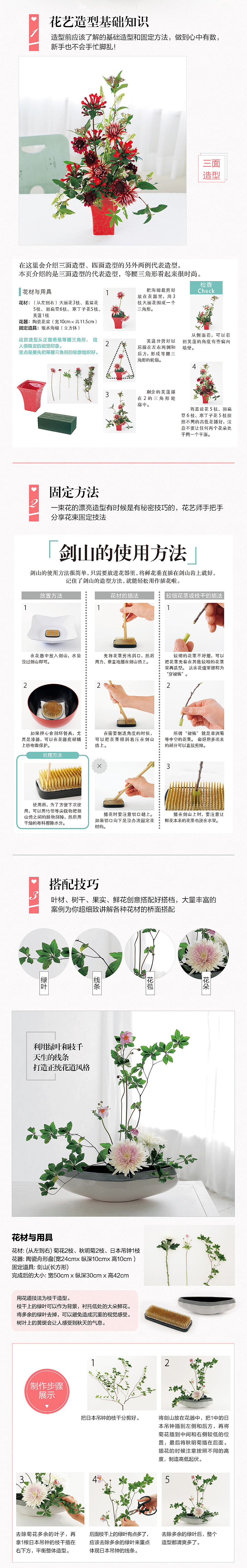 花艺设计基础教程:插花 花束 花盒 花环