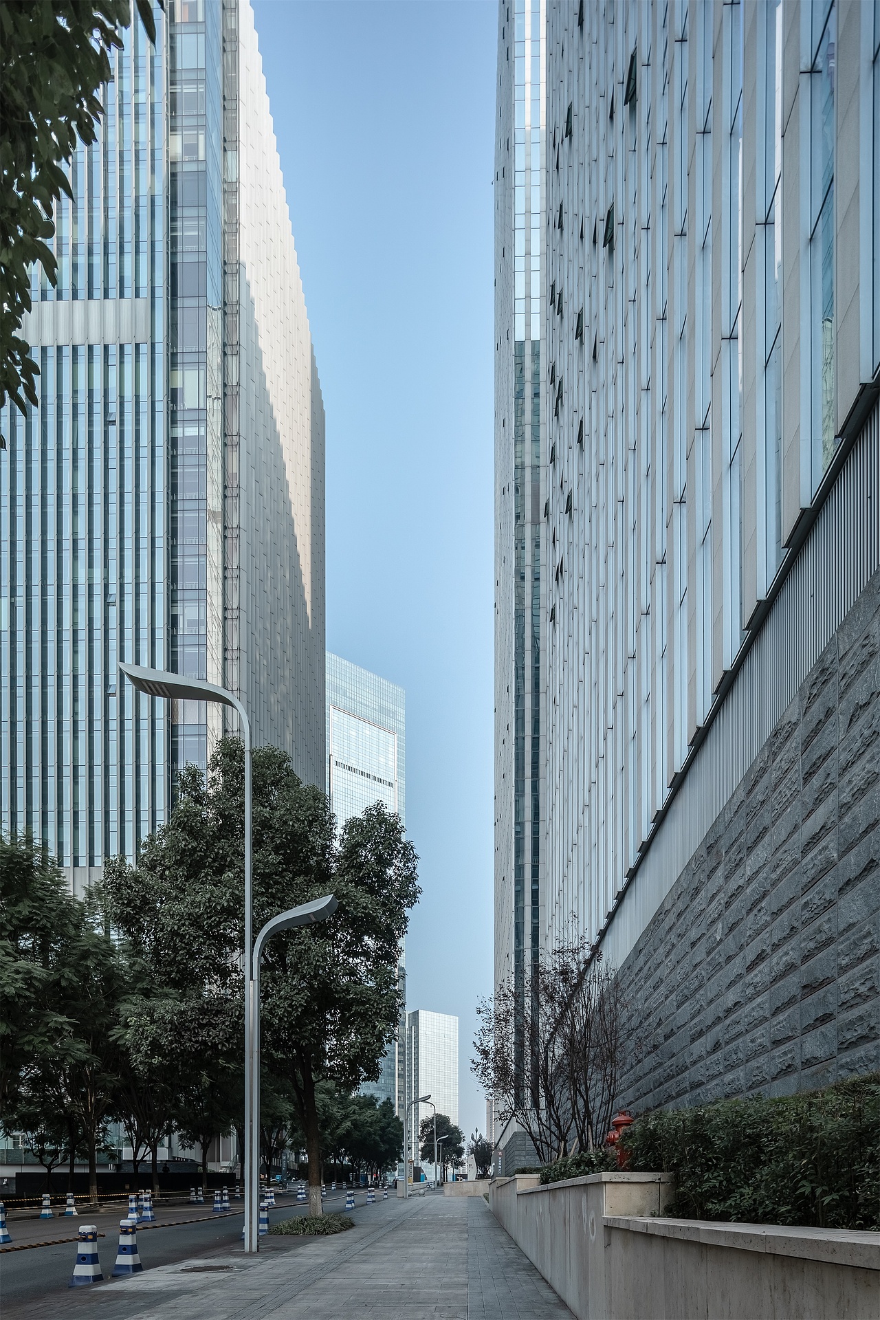 重庆渝北区CBD建筑群