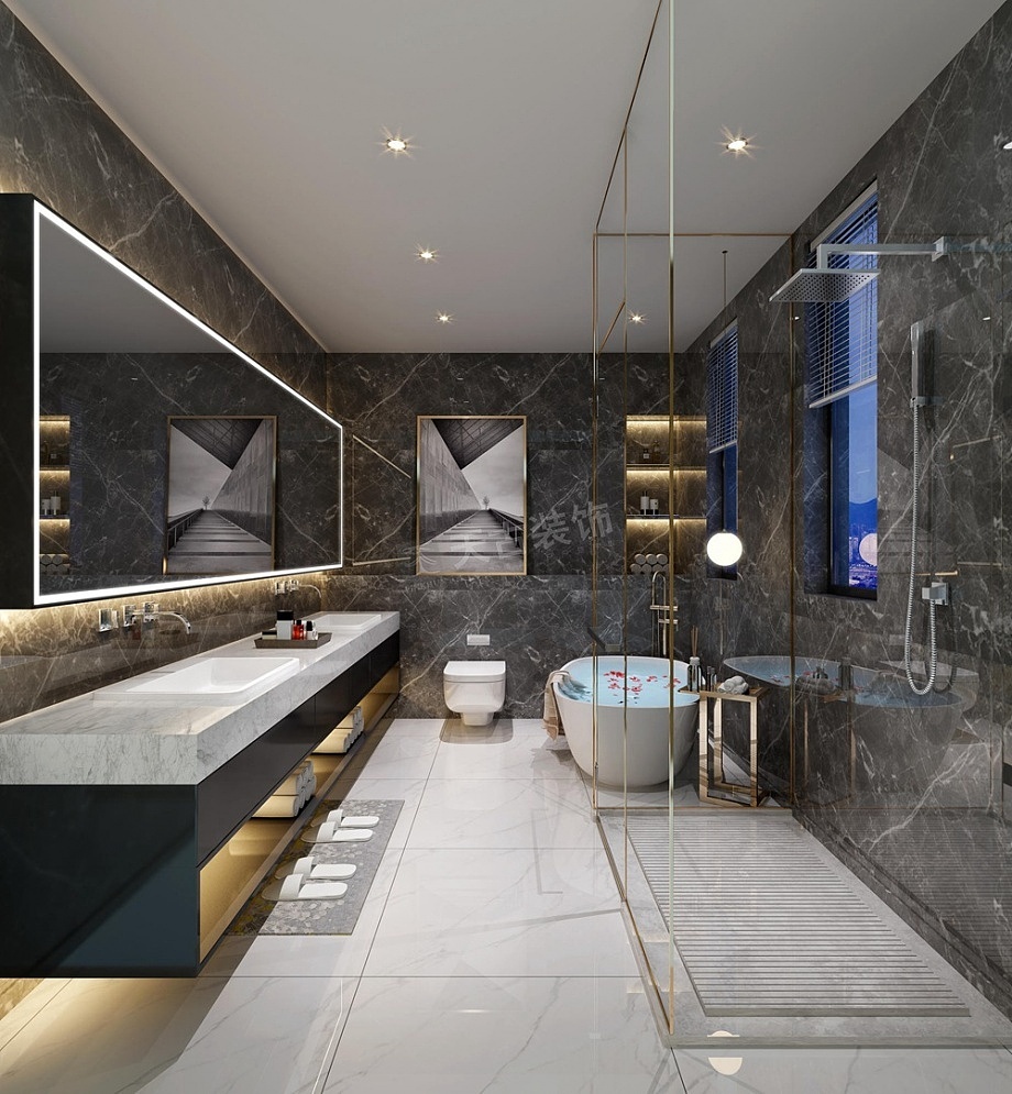 天古装饰20周年庆钜惠来袭|融创国悦山别墅轻奢设计图