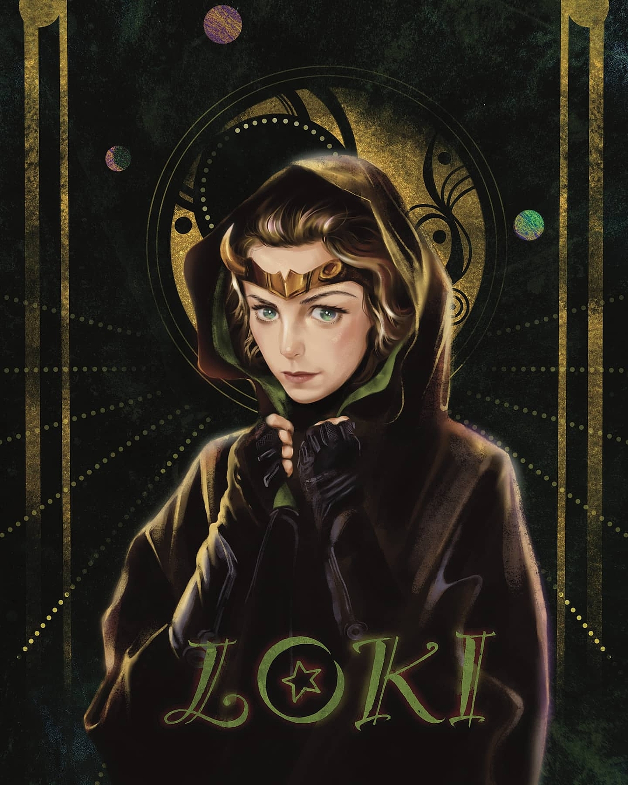 procreate女版洛基（图ZMjYyNzAyMjc2） - 创作习作 - 站酷设计师佬逗佬逗原创素材 - 站酷ZCOOL